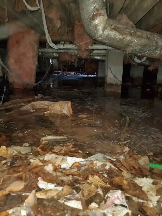 Crawl space flood assessment for Leak Detection & Repair in Berlin